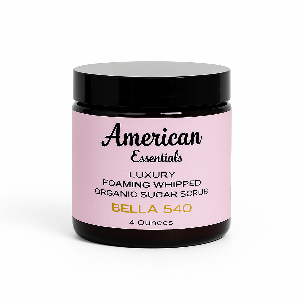 Organic Foaming Sugar Scrub - Bella 540