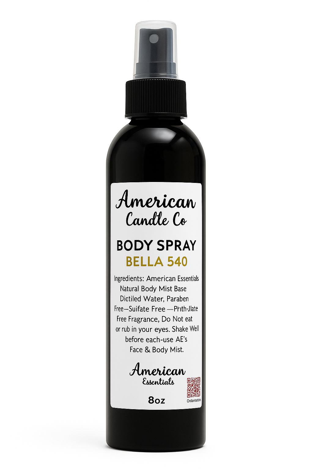Body Spray Bella 540