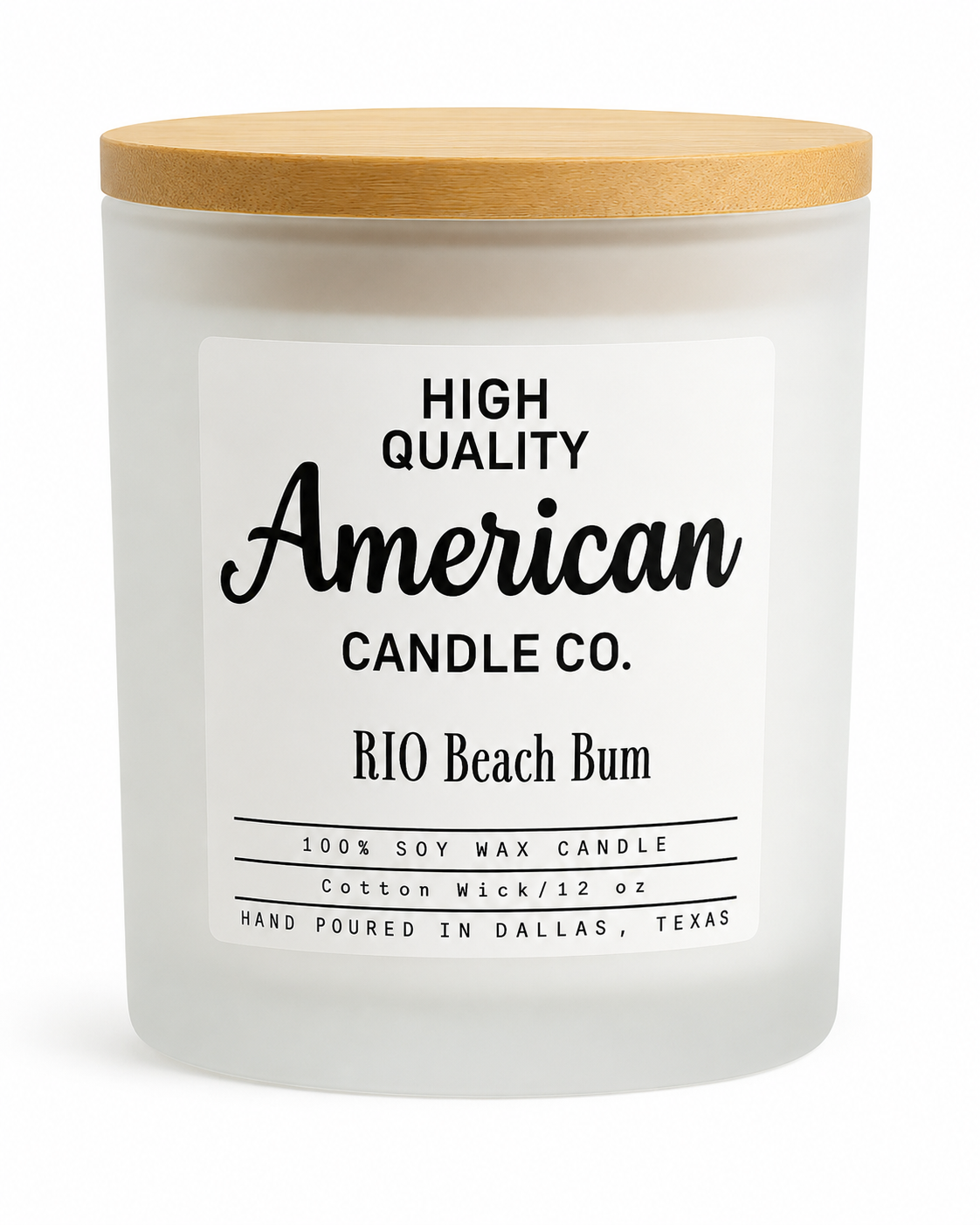 Soy Candle - RIO Beach Bum
