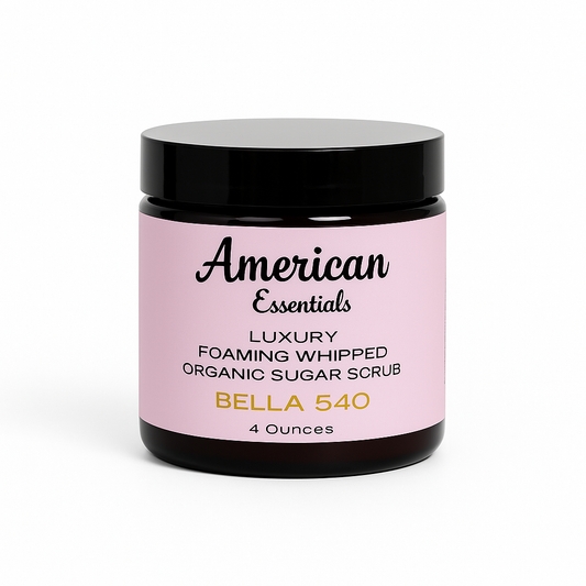 Organic Foaming Sugar Scrub - Bella 540