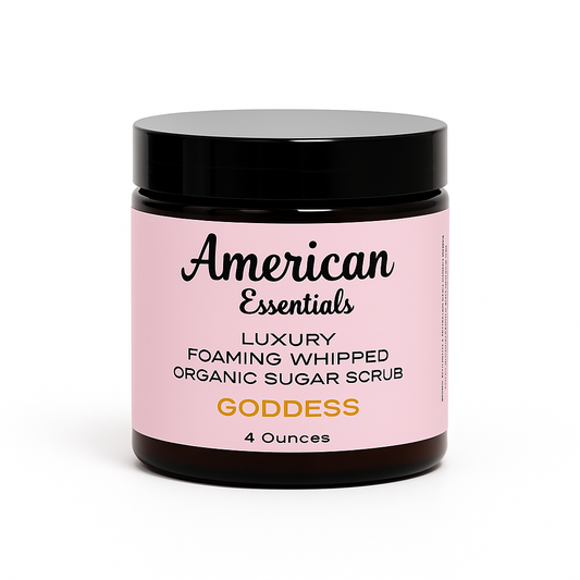 Organic Foaming Sugar Scrub - GODDESS
