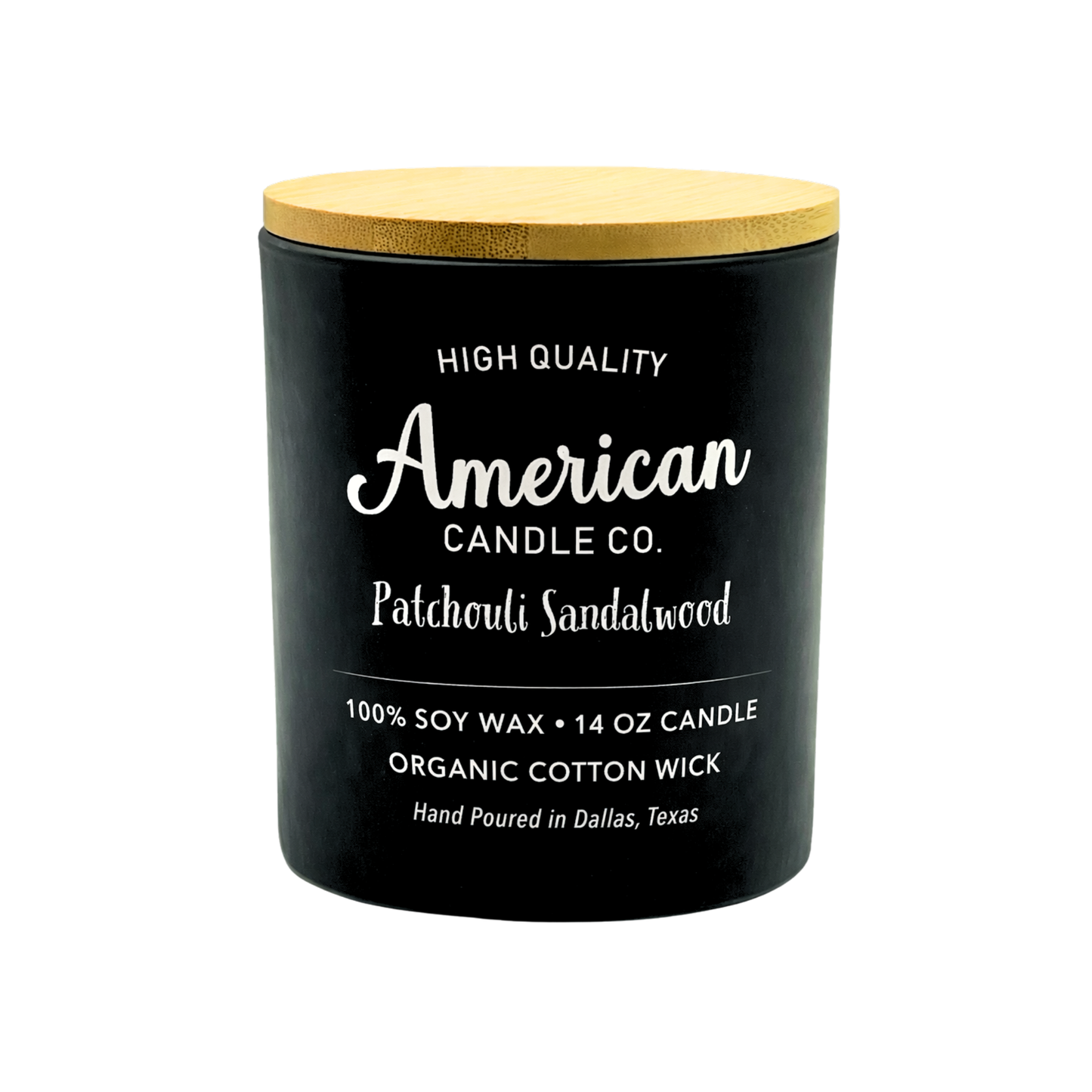 Soy Candle - Patchouli Sandalwood