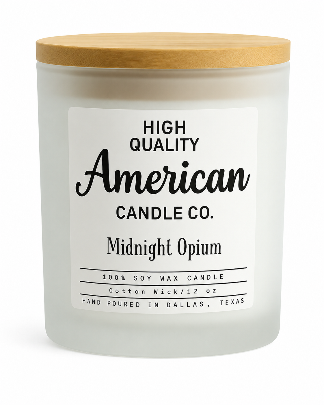 Soy Candle - Midnight Opium